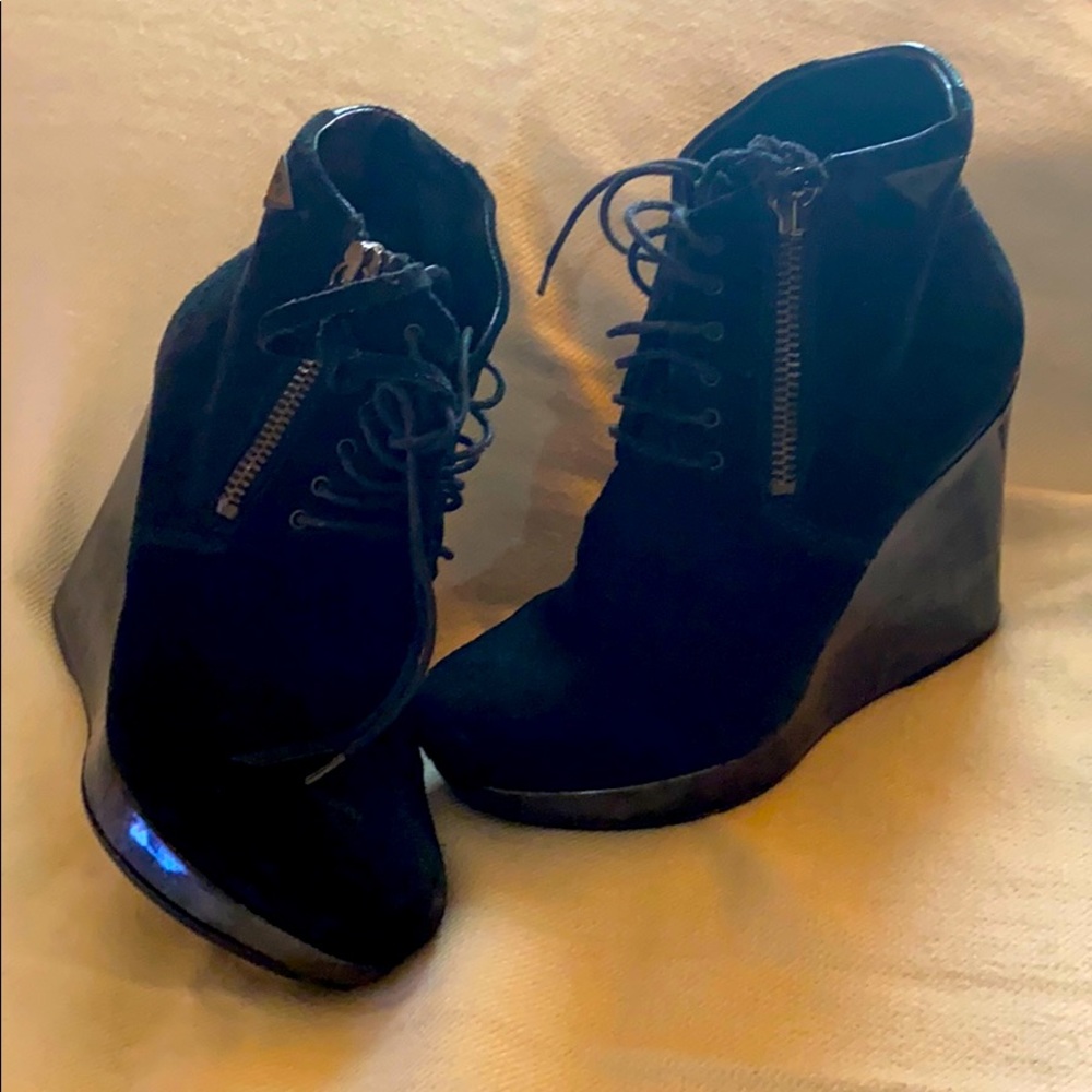 DIESEL suede ankle boots